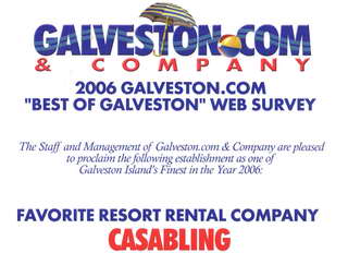 Galveston vacation rentals